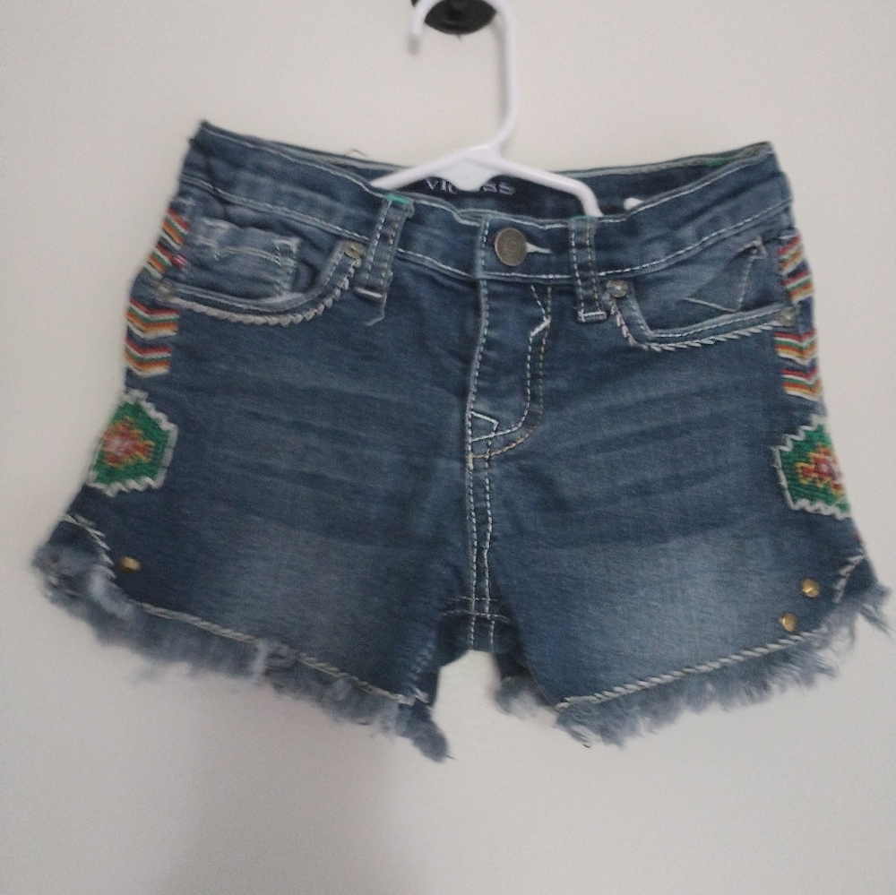 Girl's Vigoss Demin Shorts Size 6X